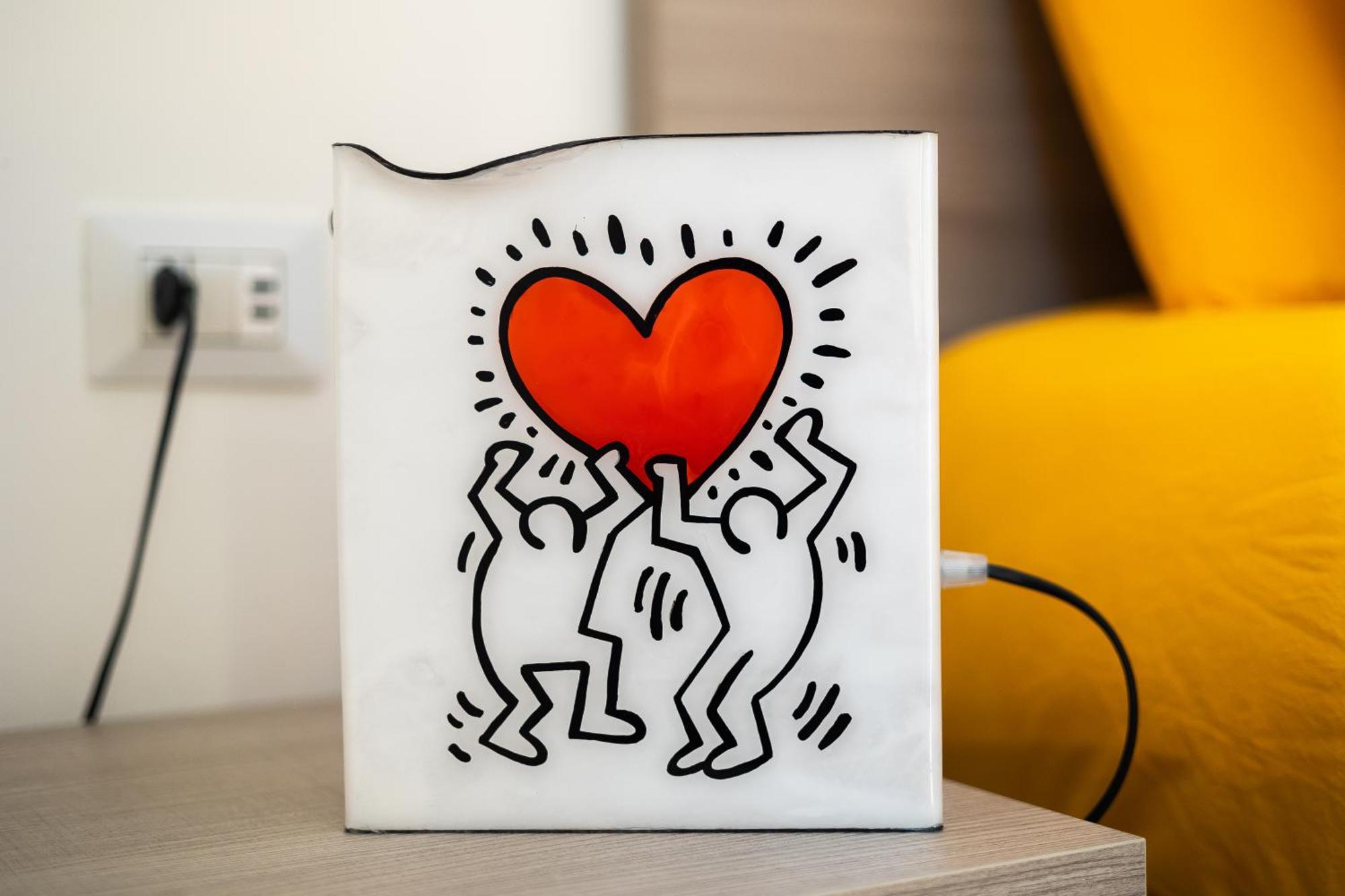 The Keith Haring Room - Private Bedroom Milano Dış mekan fotoğraf